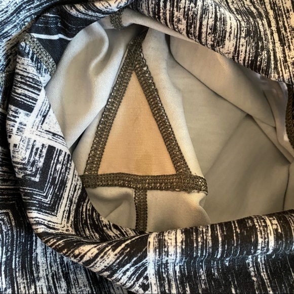 Lululemon Wunder Under Pant *Full-On Luon (Roll Down) Heat Wave White Black - Picture 7 of 9